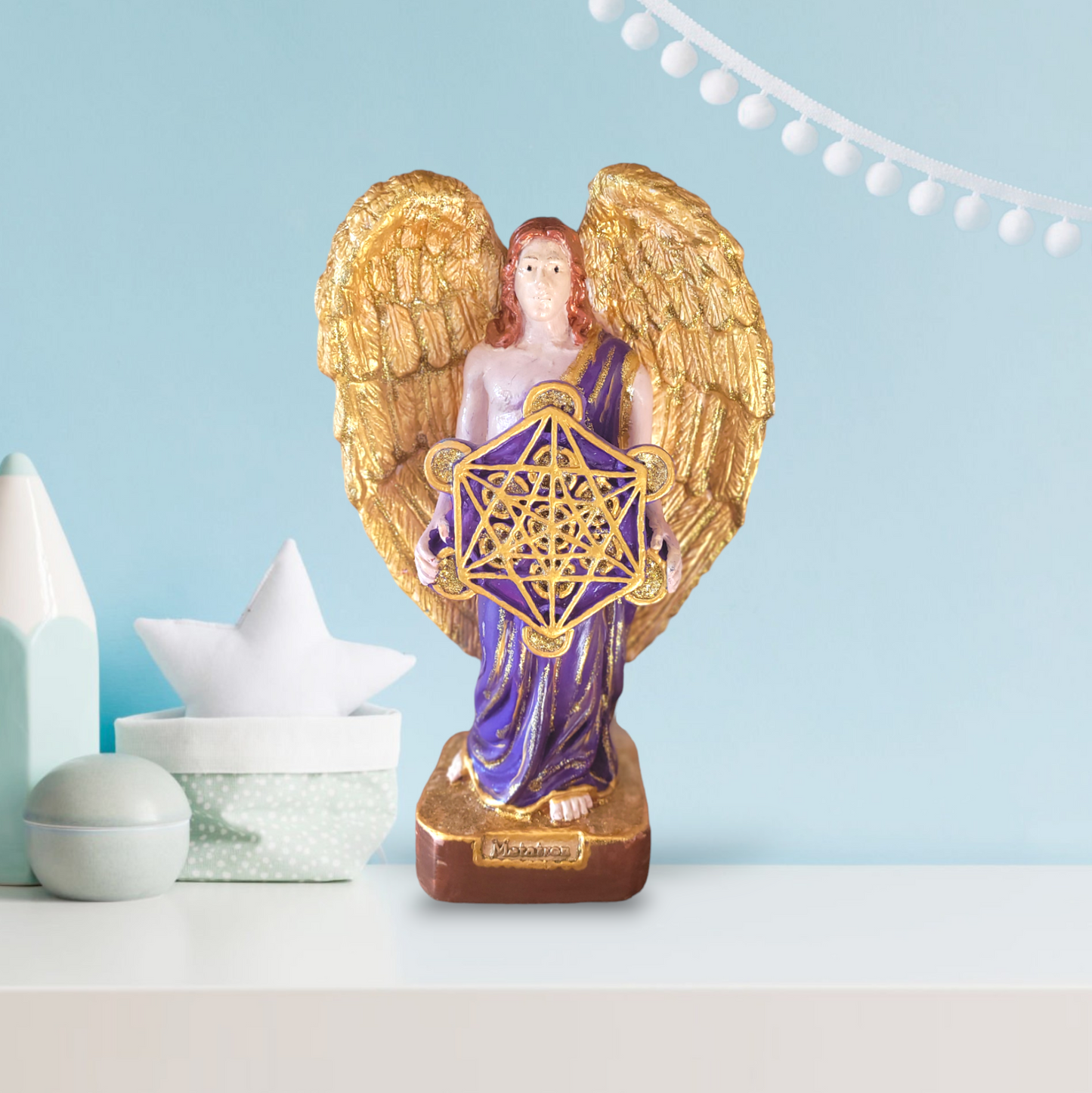 Estatua Arcángel Metraton