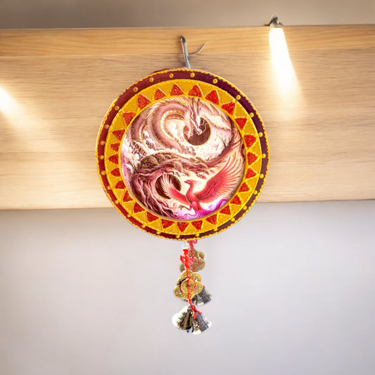 Mandala colgante de 20 cm